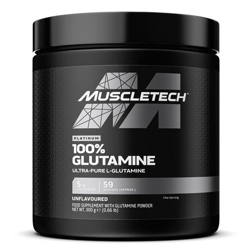 MuscleTech Platinum 100% Glutamine - 300g - Sports Supplements at MySupplementShop by MuscleTech