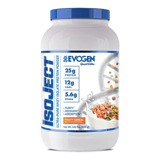 Evogen IsoJect, Fruity Cereal - 832g - Sports Nutrition at MySupplementShop by Evogen