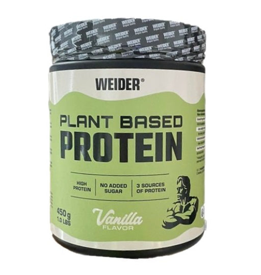 Weider Plant Based Protein, Vanilla 450g - Sports Nutrition at MySupplementShop by Weider