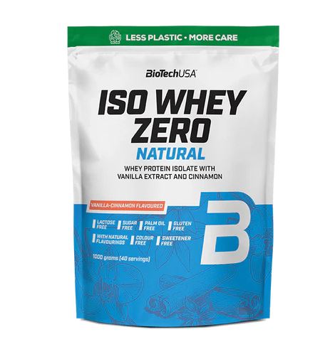 Iso Whey Zero Natural, Vanilla-Cinnamon - 1000g - Default Title - Protein at MySupplementShop by BioTechUSA