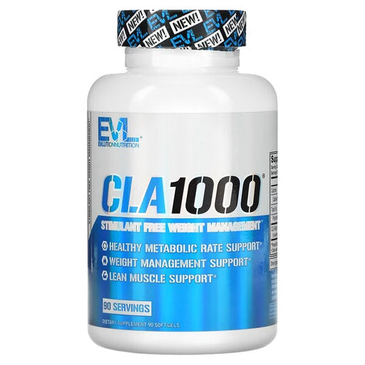 EVLution Nutrition CLA 1000 - 90 softgels - Default Title - Sports Nutrition at MySupplementShop by EVLution Nutrition