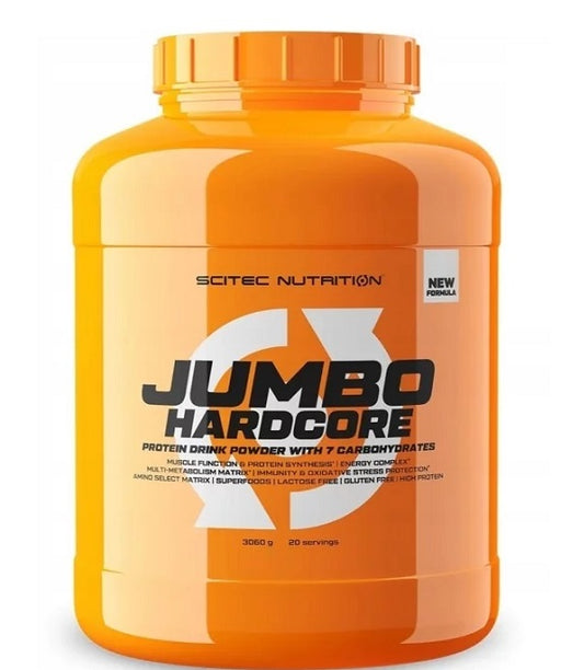 SciTec Jumbo Hardcore 3060g - Chocolate - Sports Nutrition at MySupplementShop by SciTec