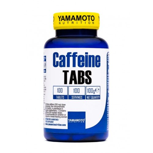 Yamamoto Nutrition Caffeine Tabs - 100 tablets