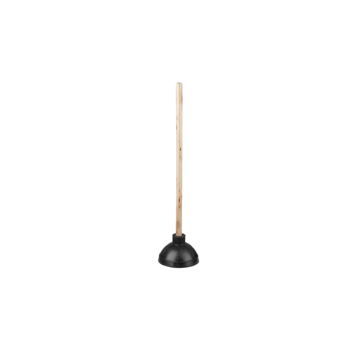 JANTEX Plunger With Wooden Handle