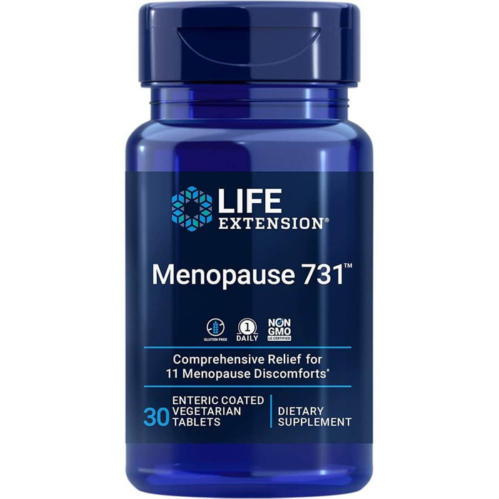 Life Extension Menopause 731, 30 Enteric-Coated Vegetarian Tablets - Health and Wellbeing at MySupplementShop by Life Extension