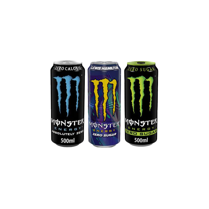 Monster Energy ZERO Sugar - 12 x 500ml