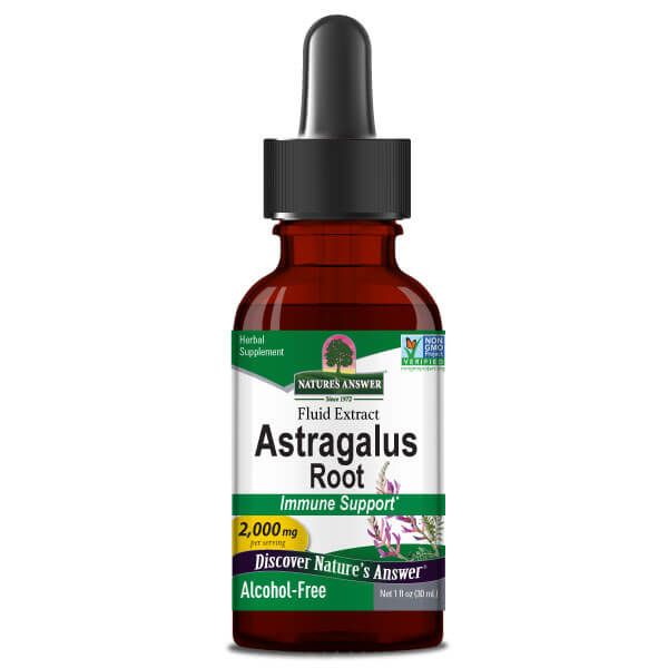 Nature's Answer Astragalus Root 2,000mg 1 Oz (30ml) - Immune Support at MySupplementShop by Natures Answer Inc