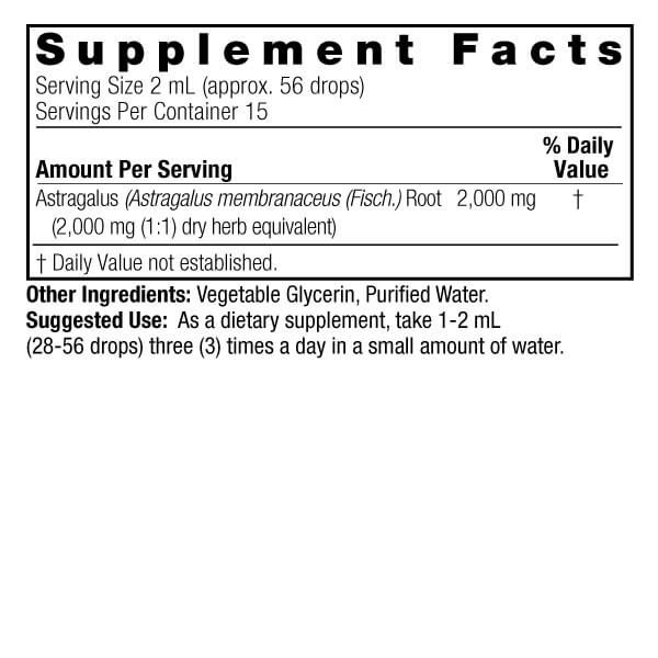 Nature's Answer Astragalus Root 2,000mg 1 Oz (30ml) - Immune Support at MySupplementShop by Natures Answer Inc