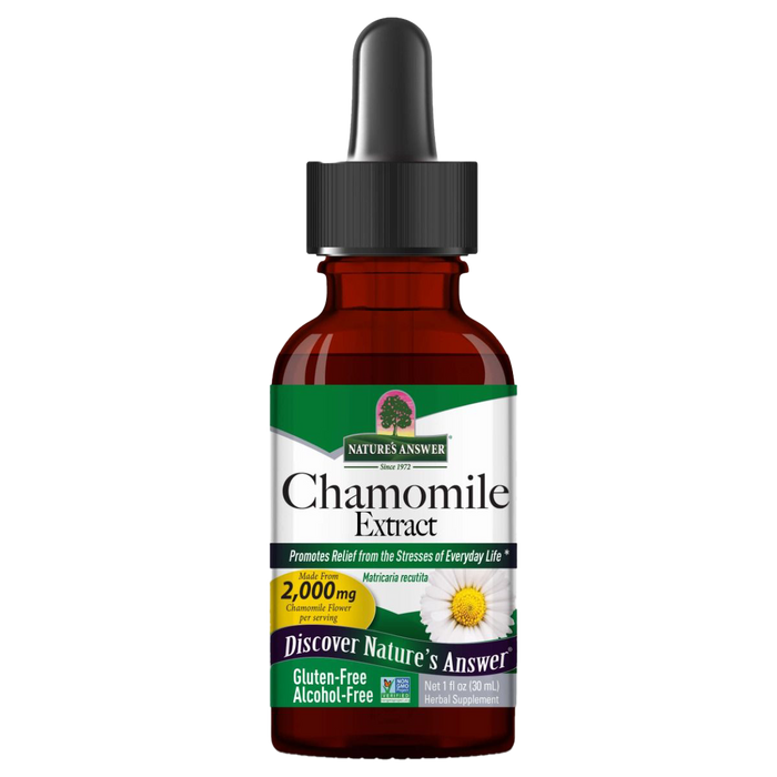 Nature's Answer Chamomile Flowers 2,000mg (1 Oz)