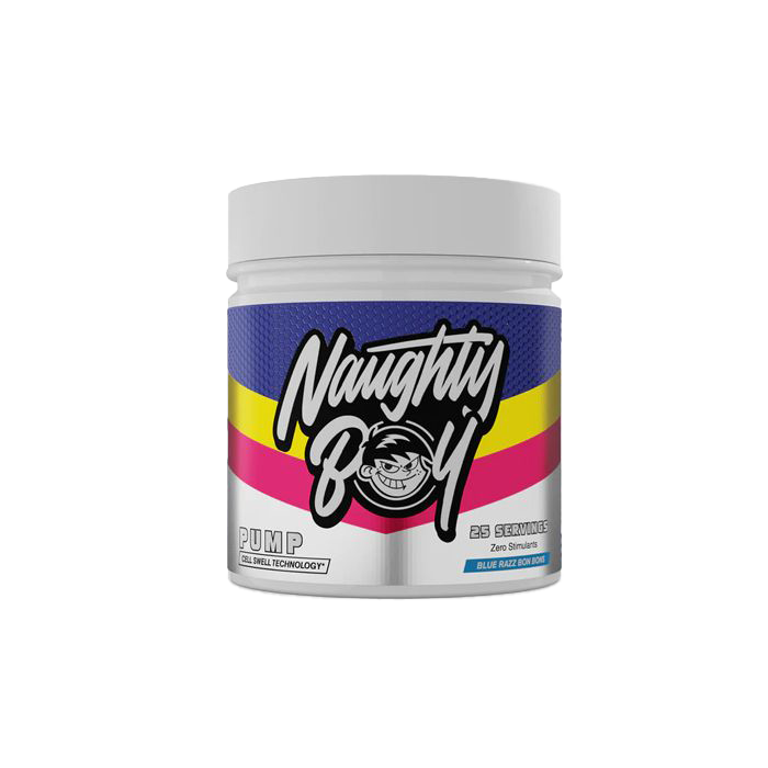 NaughtyBoy® PUMP Stim Free Pre Workout - 25 Servings