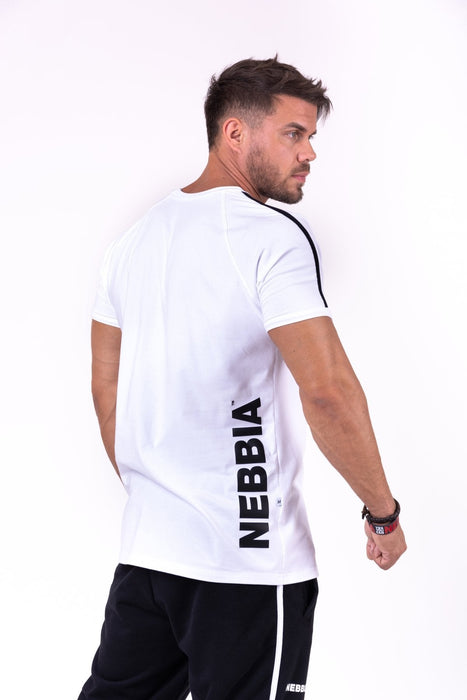 Nebbia 90s Hero T-Shirt 143 - White - T-Shirt at MySupplementShop by Nebbia