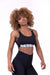 Nebbia Airy Straps Sports Bra 693 - Black - Sports Bra at MySupplementShop by Nebbia