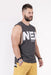 Nebbia Back To The Hardcore Tank Top 144 - Grey - Large - Tank Top at MySupplementShop by Nebbia