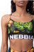 Nebbia Earth Powered Sports Bra 565 - Jungle Green - Medium - Sports Bra at MySupplementShop by Nebbia