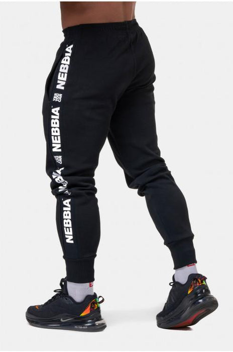 Nebbia Golden Era Sweatpants 196 Black - Large - Sweatpants at MySupplementShop by Nebbia