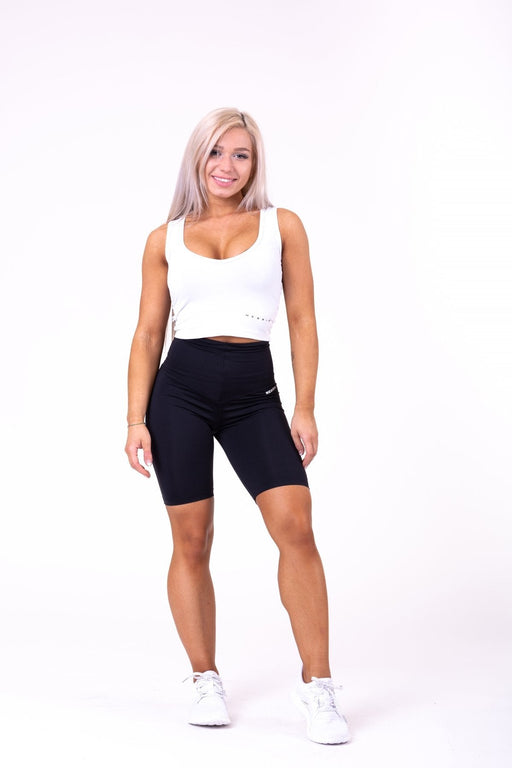 Nebbia High Waist Road Hero Biker Shorts 683 - Black - Biker Shorts at MySupplementShop by Nebbia