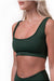 Nebbia Miami Sporty Bikini Bralette 554 - Dark Green - Small - Bikini Bralette at MySupplementShop by Nebbia