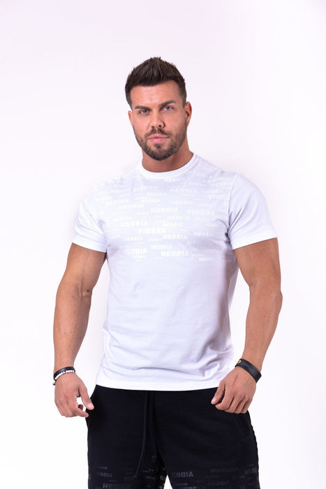 Nebbia More Than Basic! T-Shirt 145 - White - T-Shirt at MySupplementShop by Nebbia