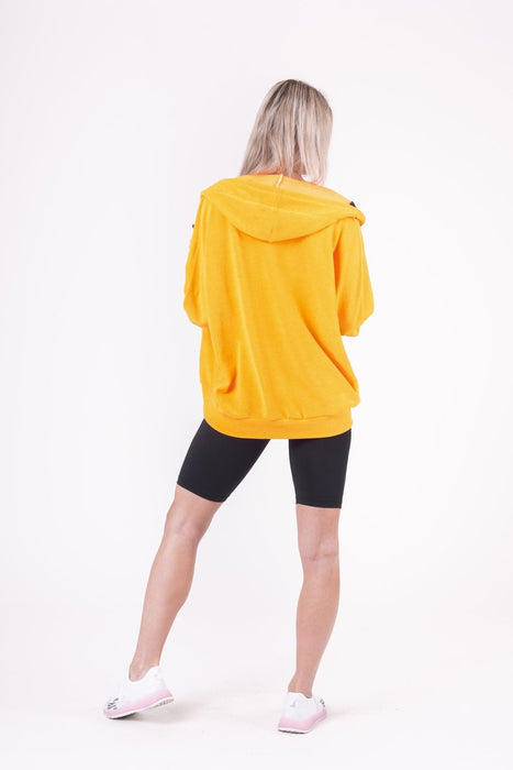 Nebbia Neon Energy Oversized Hoodie 682 - Orange - Hoodie at MySupplementShop by Nebbia