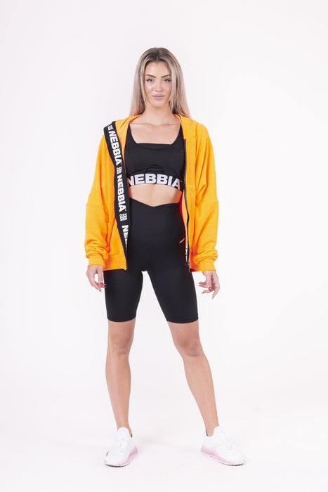 Nebbia Neon Energy Oversized Hoodie 682 - Orange - Hoodie at MySupplementShop by Nebbia