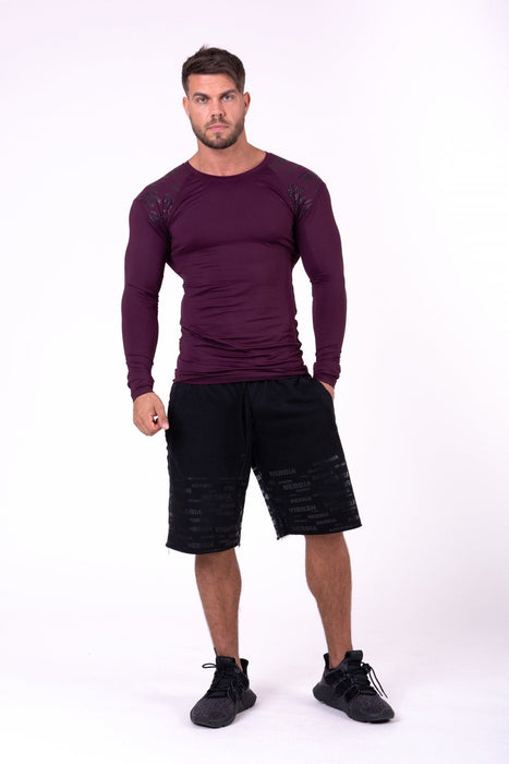 Nebbia Raw Hem Street Shorts 151 - Black - Shorts at MySupplementShop by Nebbia