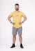 Nebbia Red Label V-Typical T-Shirt 142 - Mustard - T-Shirt at MySupplementShop by Nebbia