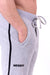 Nebbia Side Stripe Retro Joggers 154 - Grey - Joggers at MySupplementShop by Nebbia