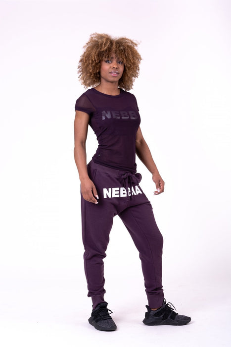 Nebbia Street Drop Crotch Pants 274 - Burgundy - Pants at MySupplementShop by Nebbia