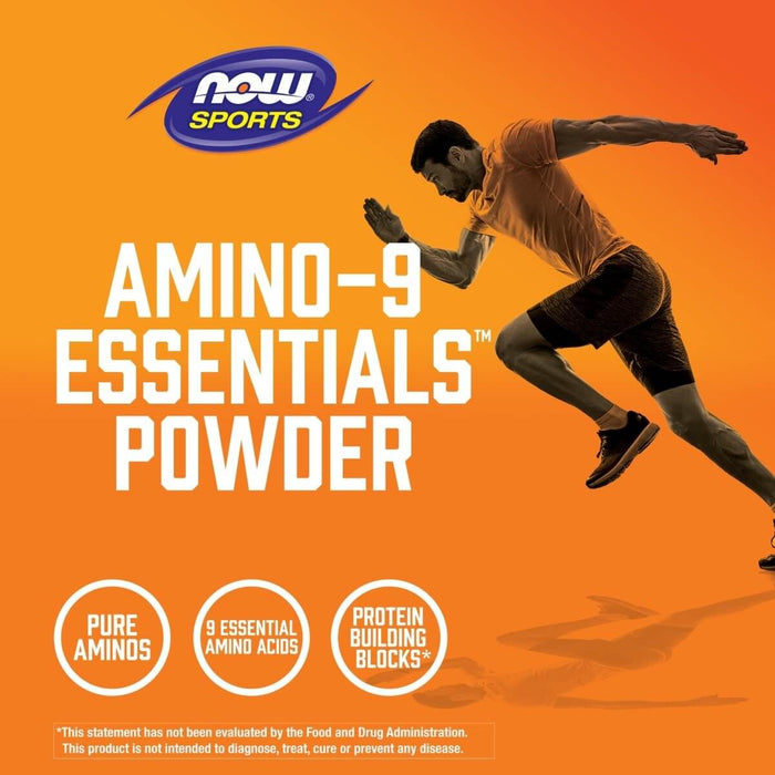 Now Foods Amino-9 Essentials Powder 11.64oz (330g) - Amino Acids and BCAAs at MySupplementShop by NOW Foods