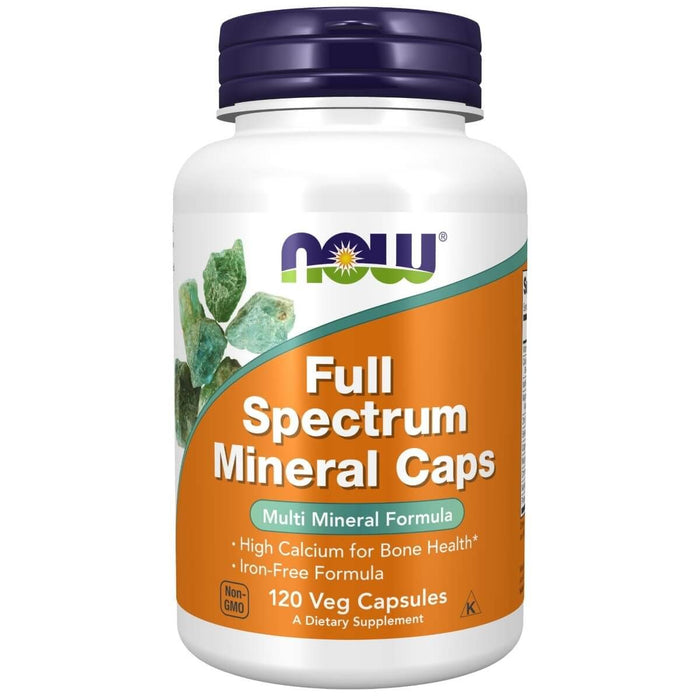 NOW Foods Full Spectrum Mineral Caps 120 Veg Capsules - Vitamins & Minerals at MySupplementShop by NOW Foods