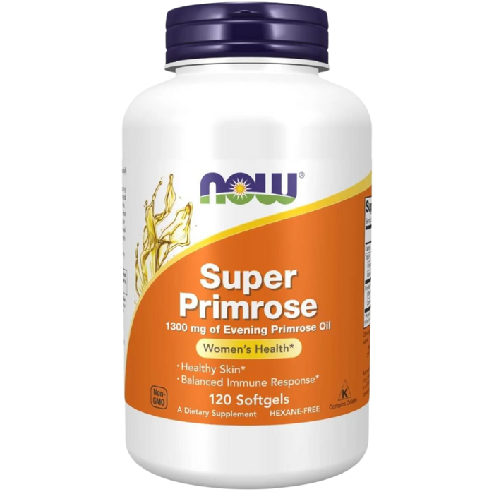 NOW Foods Super Primrose 1,300 mg 120 Softgels