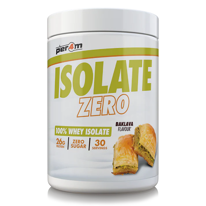 PER4M Whey Isolate – 26g Protein | Zero Sugar, Grass-Fed, Gluten-Free