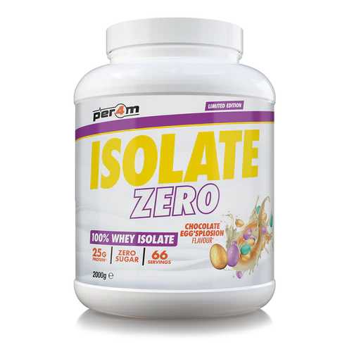 PER4M Whey Isolate – 26g Protein | Zero Sugar, Grass-Fed, Gluten-Free