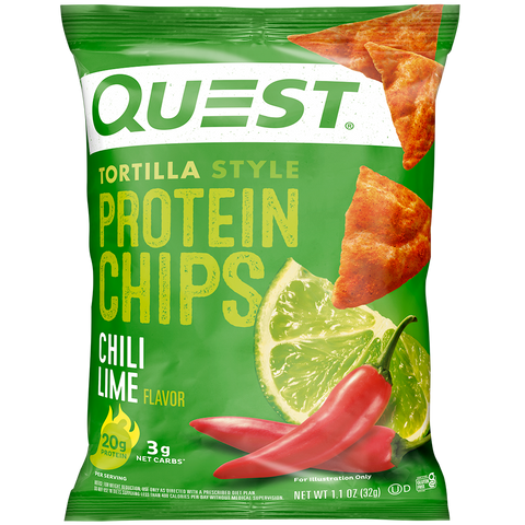 Quest Nutrition Protein Chips 8x32g - Food Cupboard at MySupplementShop by Quest Nutrition