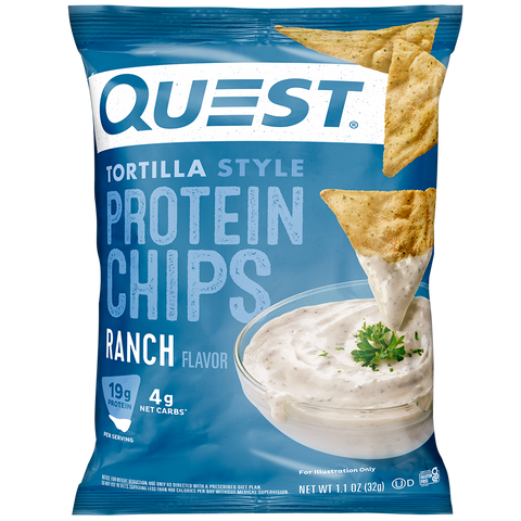 Quest Nutrition Protein Chips 8x32g - Food Cupboard at MySupplementShop by Quest Nutrition