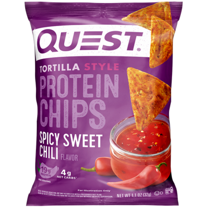 Quest Nutrition Protein Chips 8x32g - Food Cupboard at MySupplementShop by Quest Nutrition