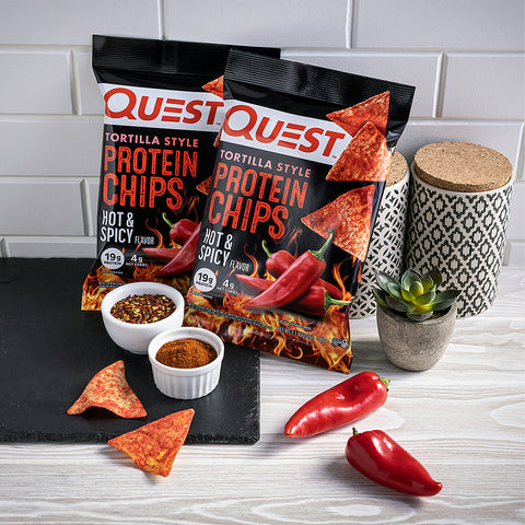 Quest Nutrition Protein Chips 8x32g - Food Cupboard at MySupplementShop by Quest Nutrition