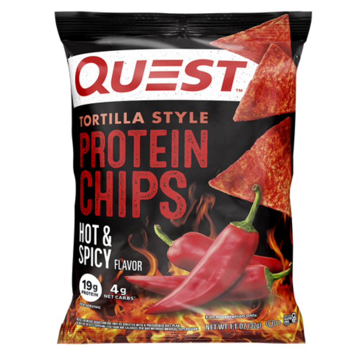 Quest Nutrition Protein Chips 8x32g - Food Cupboard at MySupplementShop by Quest Nutrition