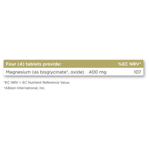 Solgar Chelated Magnesium Tablets Pack of 100 - Brain & Memory at MySupplementShop by UK Solgar