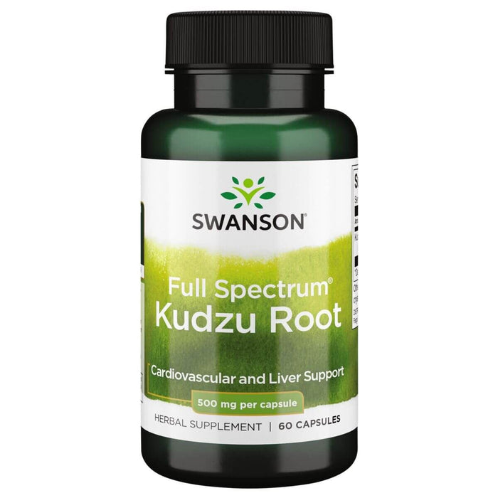 Swanson Full Spectrum Kudzu Root 500 mg 60 Capsules - Health and Wellbeing at MySupplementShop by Swanson