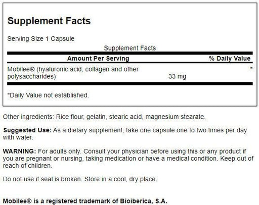 Swanson Hyaluronic Acid Complex 33mg 60 Capsules - Joint Support at MySupplementShop by Swanson