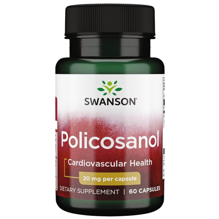 Swanson Policosanol 20mg 60 Capsules