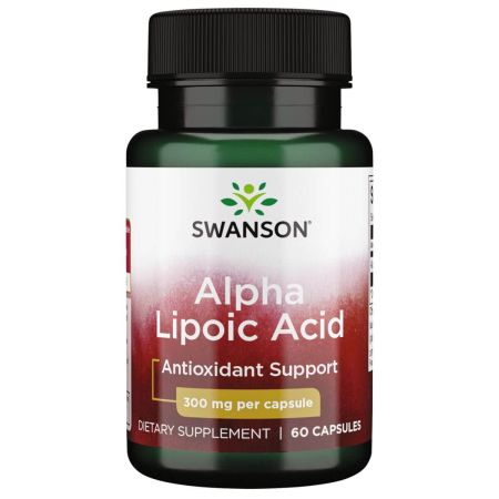 Swanson Ultra Alpha Lipoic Acid 300mg 60 Capsules - Blood Pressure at MySupplementShop by Swanson