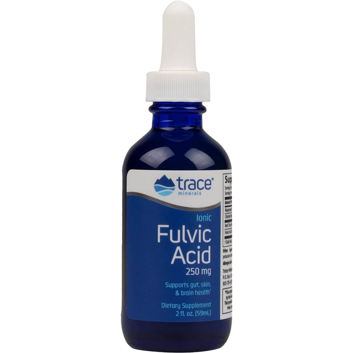 Trace Minerals Ionic Fulvic Acid 250mg 2 fl oz (59ml)