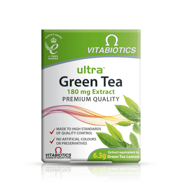 Vitabiotics Ultra Green Tea 30 Tablets