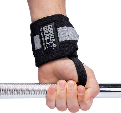 Gorilla Wear Wrist Wraps Ultra - Black/Grey - Wrist Wraps at MySupplementShop by Gorilla Wear