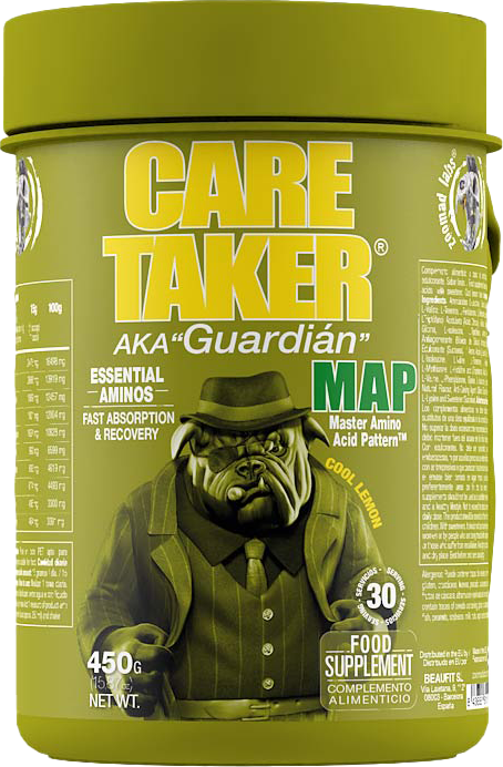 Zoomad Labs Caretaker Map 450g - Cool Lemon - Sports Nutrition at MySupplementShop by Zoomad Labs