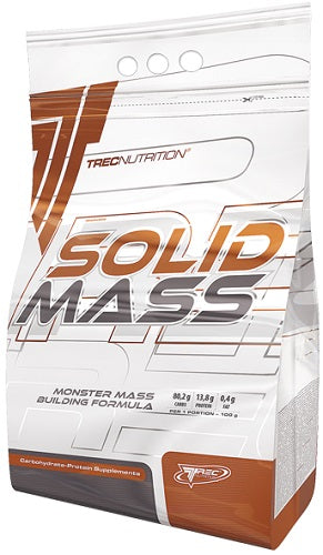 Trec Nutrition Solid Mass, Creamy Strawberry - 3000 grams - Default Title - Weight Gainers & Carbs at MySupplementShop by Trec Nutrition