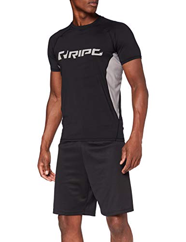 RIPT Contrast Performance T-Shirt S Black - Health Foods at MySupplementShop by RIPT