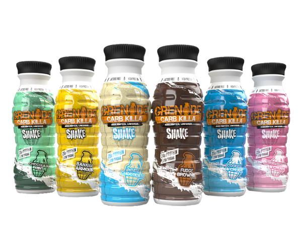 Grenade Carb Killa Shake 6 x 500ml - Sports Nutrition at MySupplementShop by Grenade